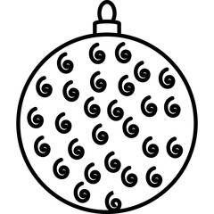  Christmas, New Year Vector Icon element, Isolated white background