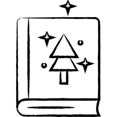  Christmas, New Year Vector Icon element, Isolated white background