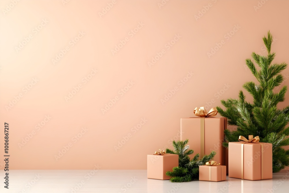 Aufkleber minimalist black friday banner design with empty space for title and call to action label