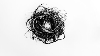 pencil scribbles
