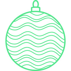  Christmas, New Year Vector Icon element, Isolated white background