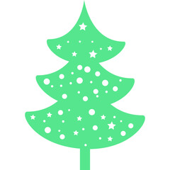  Christmas, New Year Vector Icon element, Isolated white background