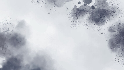 Abstract horizontal watercolor background. Hand drawn vector texture. Brush stroked painting pastel color watercolour