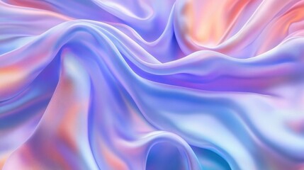 Obraz premium Minimalist gradient pastel pink fabric texture with a soft flow, ideal for use in backgrounds and natural design projects.