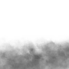 Transparent Black Fog Smoke