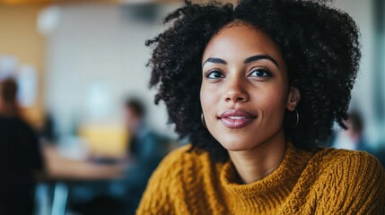 Person leading a training on inclusive practices, close-up on engaged expressions and vibrant office setting, capturing the importance of inclusivity