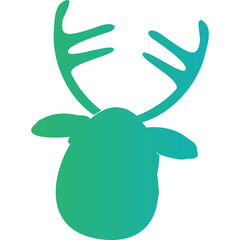 Christmas, New Year Vector Icon element, Isolated white background