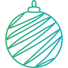 Obraz premium Christmas, New Year Vector Icon element, Isolated white background