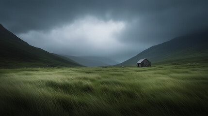 Little house in the wild