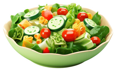 PNG Vegetable salad plate food.