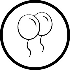 Christmas, New Year Vector Icon element, Isolated white background