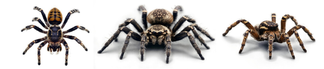 tarantula spider isolated  on transparent background