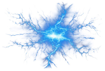 PNG Glowing blue lightning electrifies background storm thunderstorm.