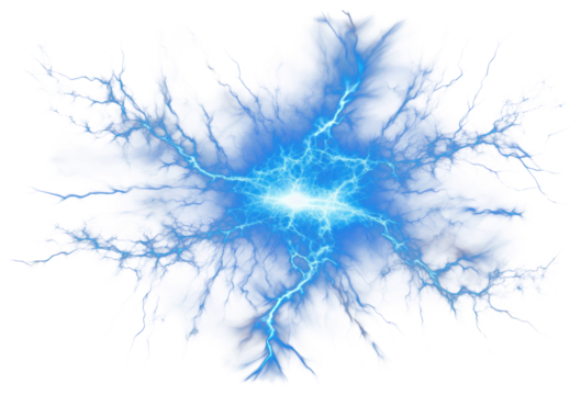 PNG Glowing blue lightning electrifies background storm thunderstorm.