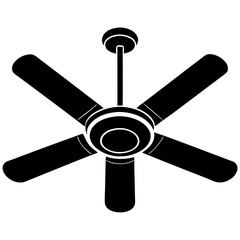 Obraz premium fan isolated