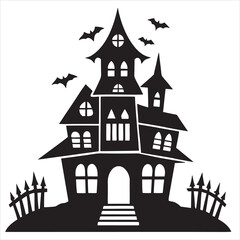 Halloween vector, and Jack-o'-lantern, Ghost, Bat, Black Cat, Spider Web, Witch Hat, Moon and Stars, Skeleton, Vampire, Zombie