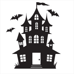 Halloween vector, and Jack-o'-lantern, Ghost, Bat, Black Cat, Spider Web, Witch Hat, Moon and Stars, Skeleton, Vampire, Zombie, Halloween tree