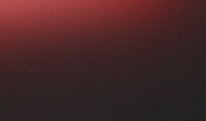 Red illuminated spots on black, grainy color gradient background, noise texture effect, copy space