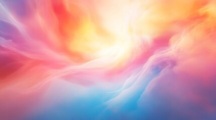 Obraz premium Mesmerizing Celestial Symphony of Vibrant Hues