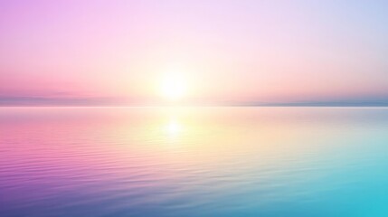 Fototapeta premium Serene Sunset Reflections on a Tranquil Lake