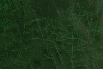 Beautiful green background with leather texture