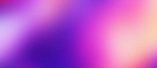 Abstract Gradient Background with Pink-Blue-Violate Grainy Texture | Grunge Noise Banner & Poster Design