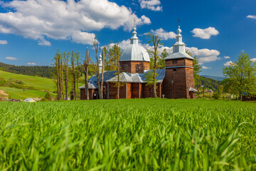 Złockie w gminie Muszyna w Małopolsce. © Jacek