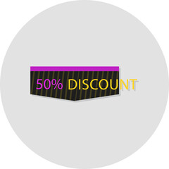 Sale icon badge. Special offer discount tags. Coupon shape templates design. Cyber monday sale discounts. Black friday shopping icons. Best ultimate offer badge. Super discount icons. Vector icons