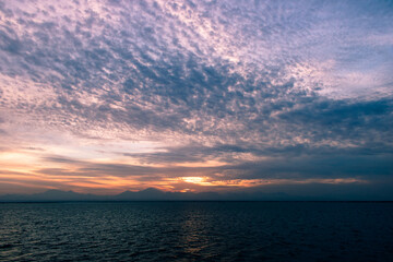 Golden Sunset Over Tranquil Waters