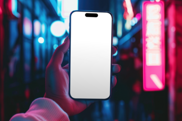 PNG phone screen mockup, transparent design