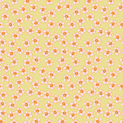 Textile and digital seamless floral vector design
