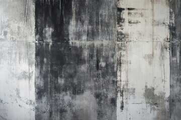 Black and White Abstract Wall