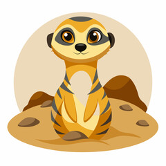 A curious raccoon holding a shiny object in its tiny paws vector