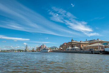 Fototapeta premium Gothenburg is a large Swedish city located at the mouth of the Göta River, on the west coast of the country.
