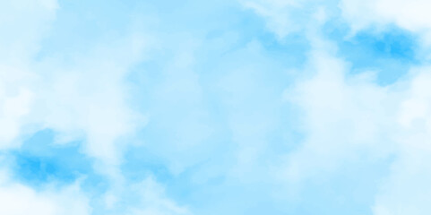 gradient light white sky background with fluffy clouds .Nature landscape in environment day horizon skyline view .cloudy in sunshine calm bright winter air background .	