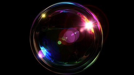 Colorful Lighting  lens flare background 