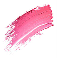 PNG Pink brush stroke backgrounds cosmetics white background.