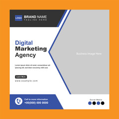 Digital Marketing Agency Social Media Post Template Design for Your Business
