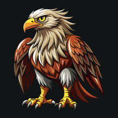 Eagle vector image illustration and artwork