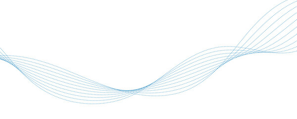 abstract blue wave background