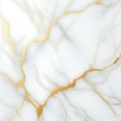 Custom 1. White Marble with Golden Veins, a Luxurious and Elegant Design