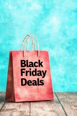 Black Friday Deals shopping, AI generated