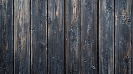 Naklejka premium Dark Weathered Wooden Planks Background Texture