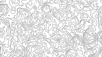 Topographic map background. Geographic abstract patterns grid