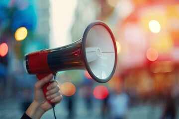 Communication Specialist: Crafting messages for e-commerce platforms, managing internal communications, public speaking for product launches. , background blur