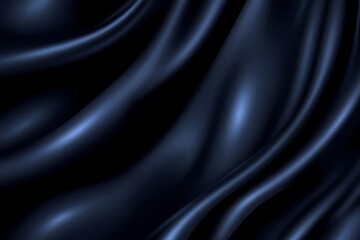 Fototapeta premium Deep Midnight Blue Solid Color Background Texture
