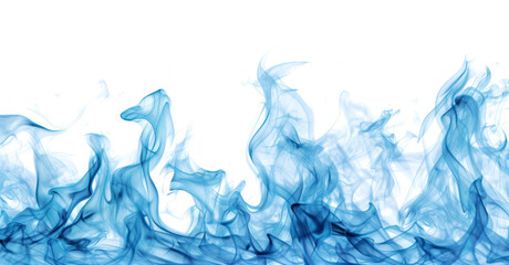 PNG Blue flame bottom border backgrounds pattern smoke.