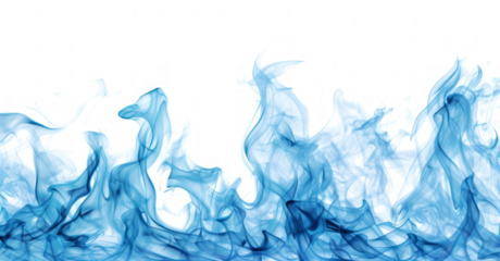PNG Blue flame bottom border backgrounds pattern smoke.