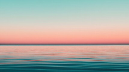 Obraz premium Tranquil Lake at Dawn with Still Surface