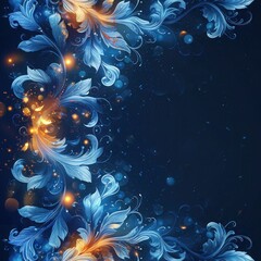Abstract Ornament Vector Background for Posters, Flyers, and Banners